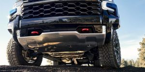 Up Close of Under Chevy Truck Sulphur, LA