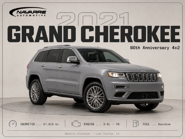2021 Jeep Grand Cherokee 80th Anniversary 4x2