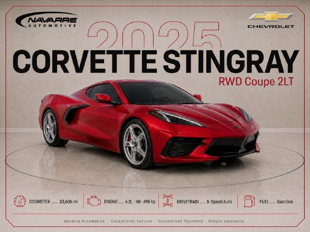 2025 Chevrolet Corvette Stingray 2LT