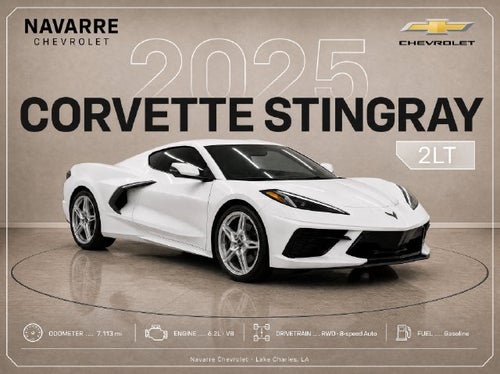 2025 Chevrolet Corvette Stingray 2LT