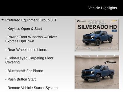 2024 Chevrolet Silverado 2500 HD ZR2