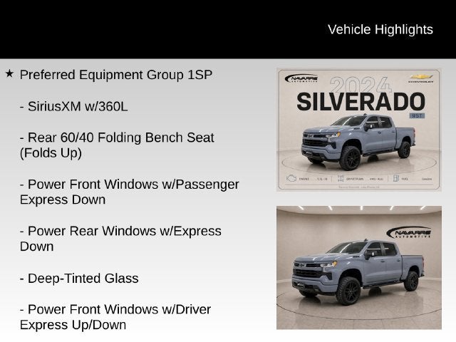 2024 Chevrolet Silverado 1500 RST