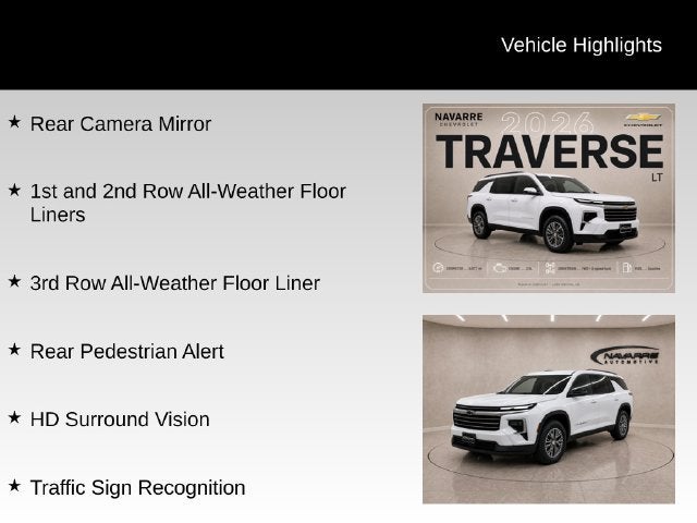 2026 Chevrolet Traverse LT