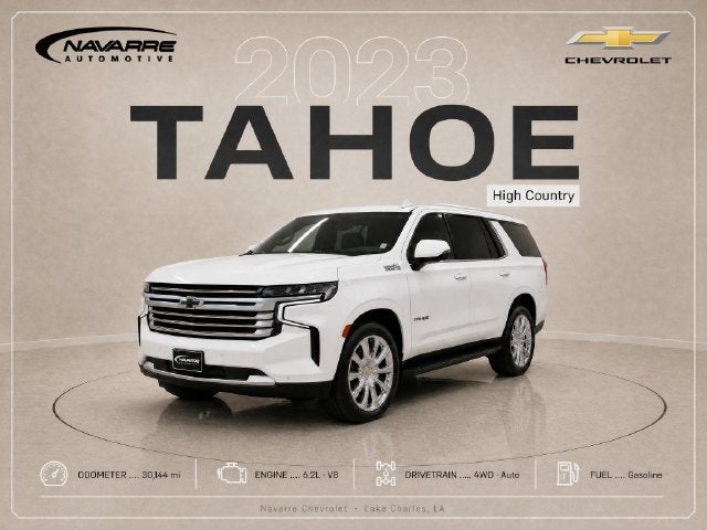 2023 Chevrolet Tahoe High Country