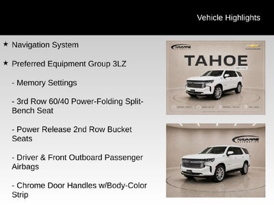 2023 Chevrolet Tahoe High Country