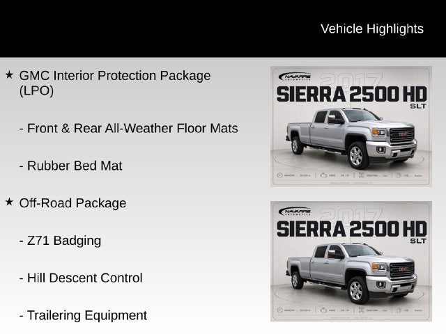 2017 GMC Sierra 2500 HD SLT