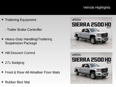 2017 GMC Sierra 2500 HD SLT