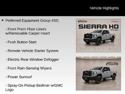 2025 GMC Sierra 2500 HD AT4X
