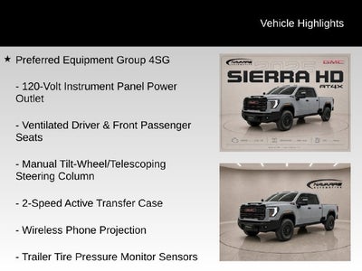 2025 GMC Sierra 2500 HD AT4X
