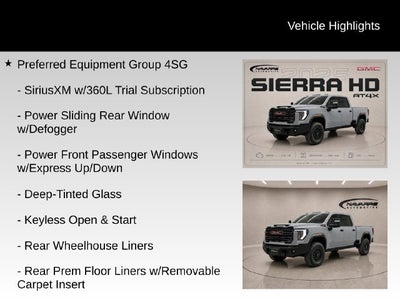 2025 GMC Sierra 2500 HD AT4X