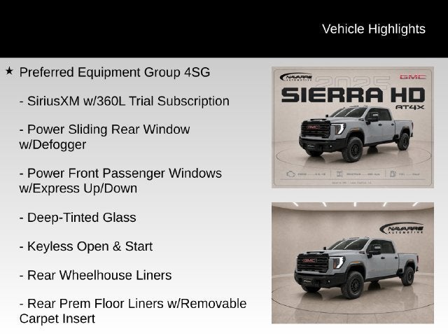 2025 GMC Sierra 2500 HD AT4X