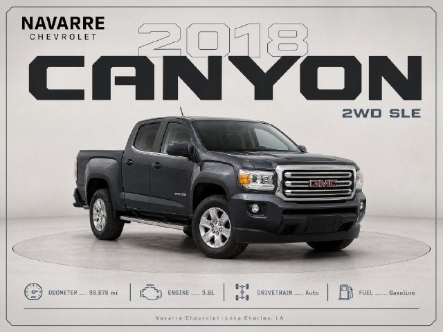 2018 GMC Canyon 2WD SLE