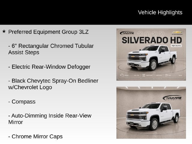 2022 Chevrolet Silverado 2500 HD High Country