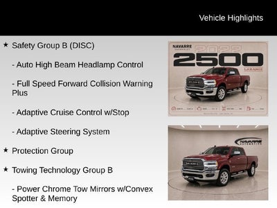 2022 RAM 2500 Laramie Crew Cab 4x4 6'4" Box