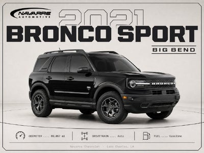 2021 Ford Bronco Sport Big Bend