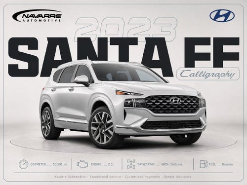 2023 Hyundai Santa Fe Calligraphy