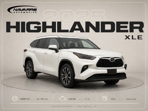2025 Toyota Highlander XLE