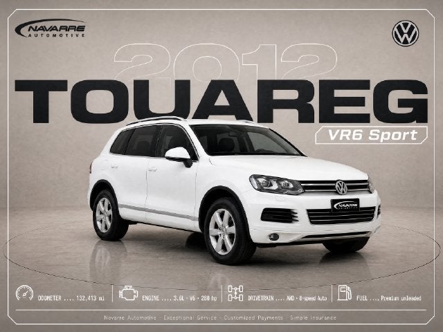 2012 Volkswagen Touareg VR6 Sport