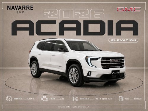2026 GMC Acadia Elevation