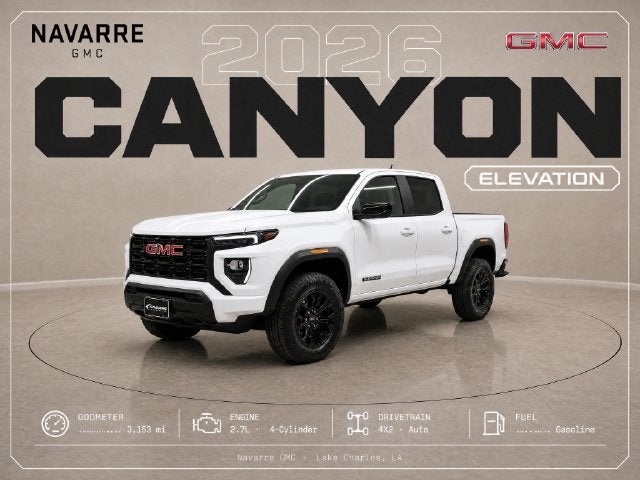 2026 GMC Canyon Elevation