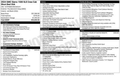 2024 GMC Sierra 1500 SLE