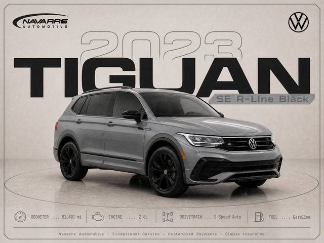 2023 Volkswagen Tiguan SE R-Line Black
