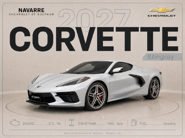 2027 Chevrolet Corvette Stingray 1LT