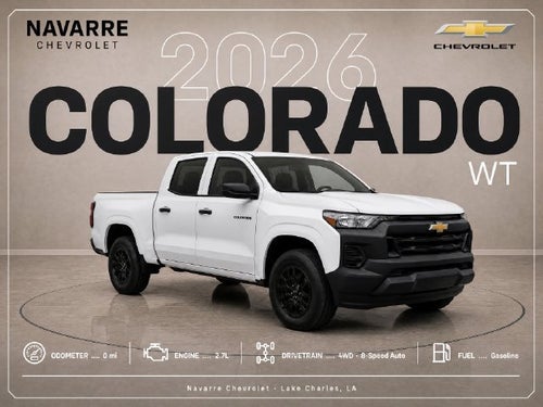 2026 Chevrolet Colorado WT
