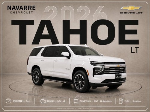2026 Chevrolet Tahoe LT