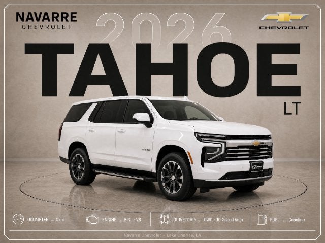 2026 Chevrolet Tahoe LT