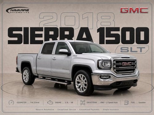 2018 GMC Sierra 1500 SLT