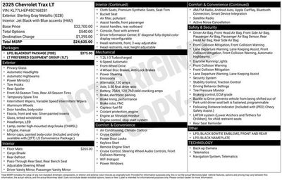 2025 Chevrolet Trax LT