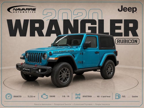 2020 Jeep Wrangler Rubicon 4x4