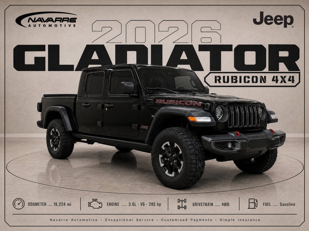 2026 Jeep Gladiator Rubicon 4x4