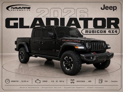 2026 Jeep Gladiator Rubicon 4x4