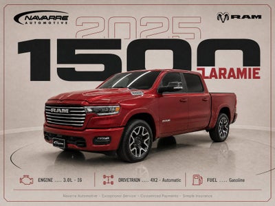 2025 RAM 1500 Laramie Crew Cab 4x2 5'7' Box