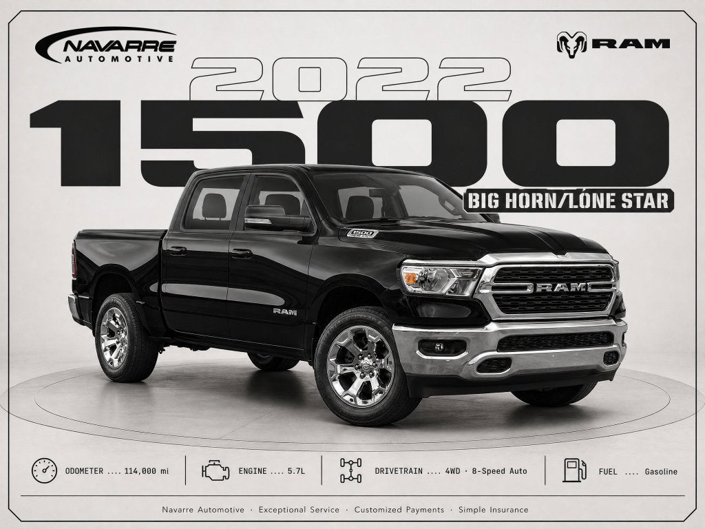 2022 RAM 1500 Big Horn/Lone Star