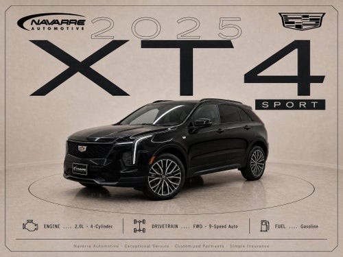 2025 Cadillac XT4 FWD Sport
