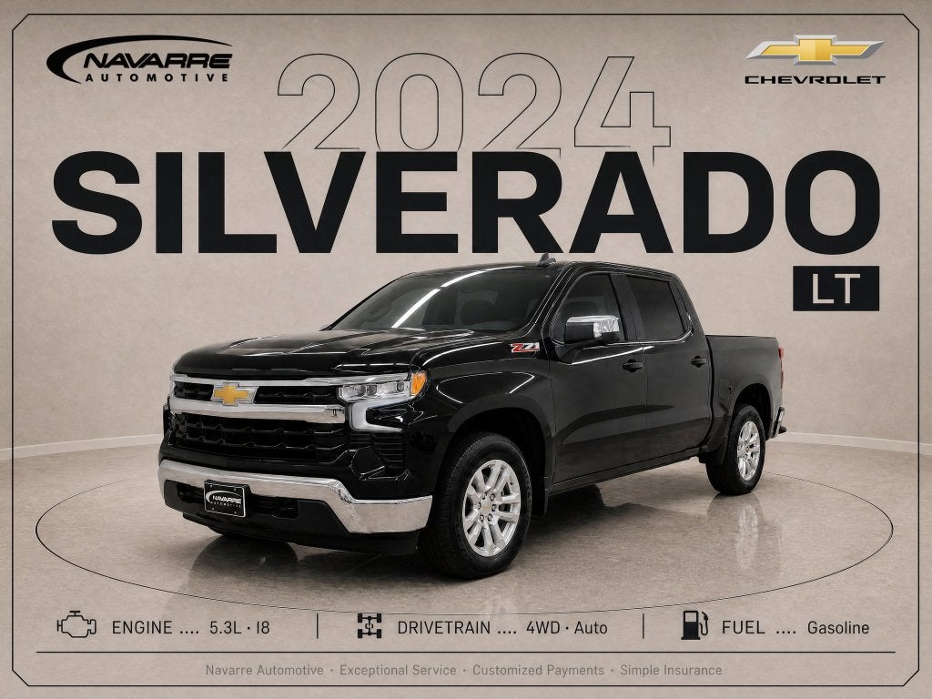 2024 Chevrolet Silverado 1500 4WD Crew Cab Short Bed LT