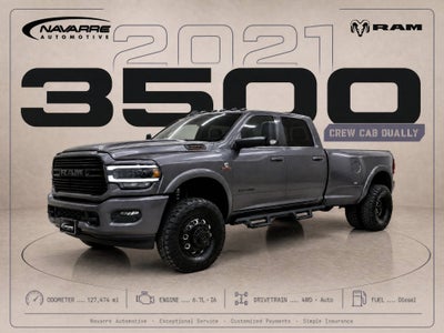 2021 RAM 3500 Laramie Crew Cab 4x4 8' Box