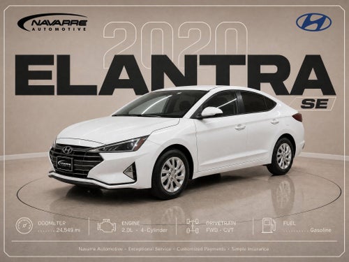 2020 Hyundai Elantra SE