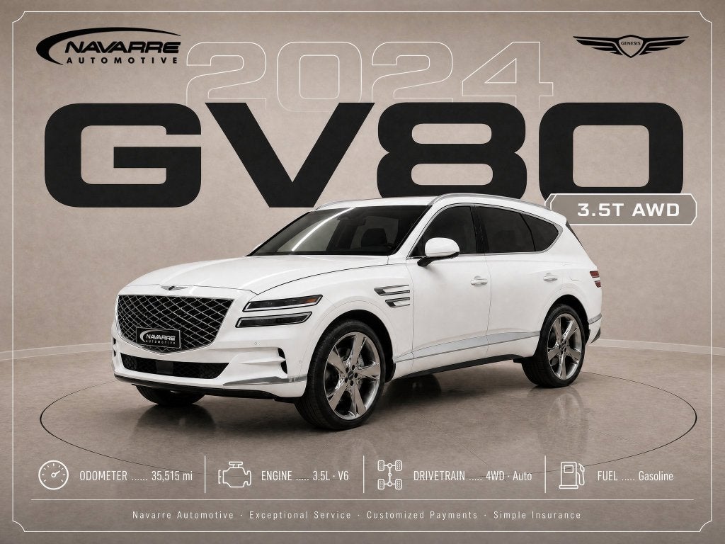 2024 Genesis GV80 3.5T AWD