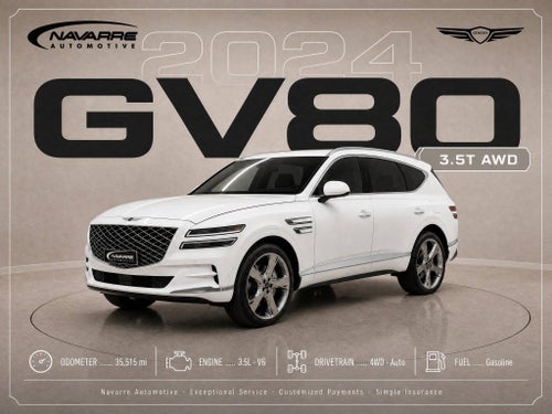 2024 Genesis GV80 3.5T AWD