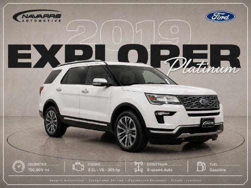 2019 Ford Explorer Platinum