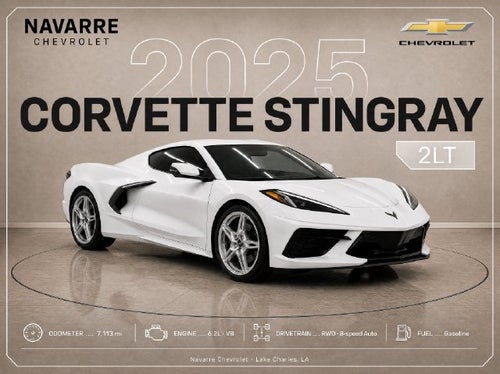 2025 Chevrolet Corvette Stingray 2LT
