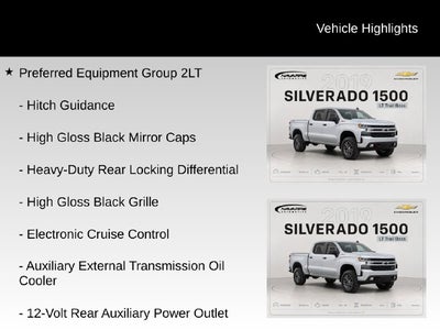 2019 Chevrolet Silverado 1500 LT Trail Boss