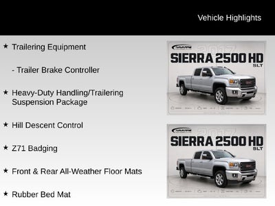 2017 GMC Sierra 2500HD SLT