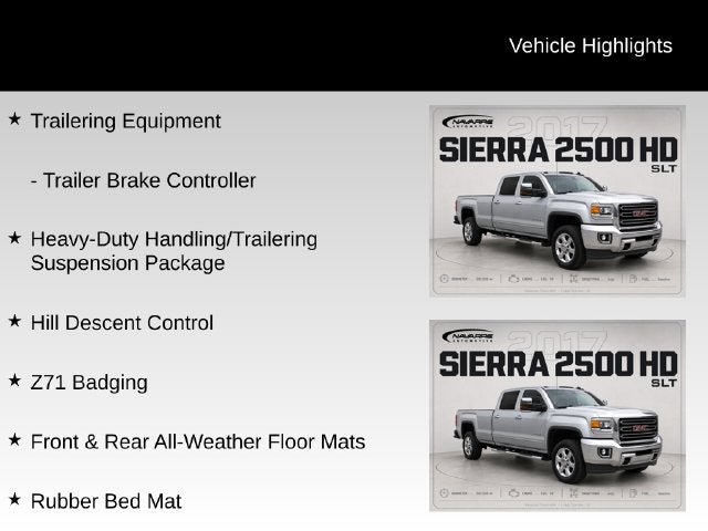 2017 GMC Sierra 2500HD SLT