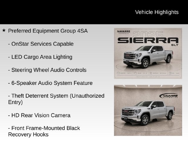 2025 GMC Sierra 1500 SLT