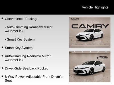 2025 Toyota Camry LE
